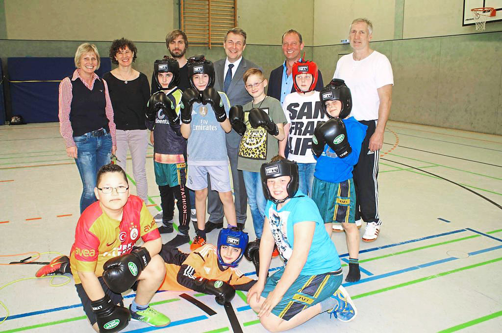 Sportgruppe "Fair kämpfen"